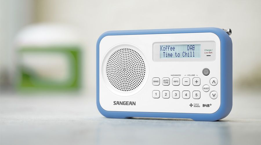 Sangean blue DPR-67 digital radio