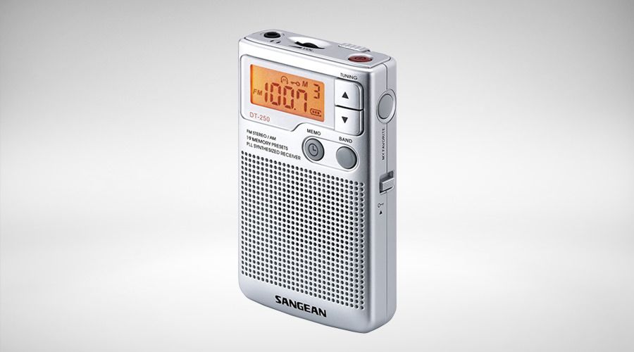 Sangean DT-250 FM-Stereo pocket radio