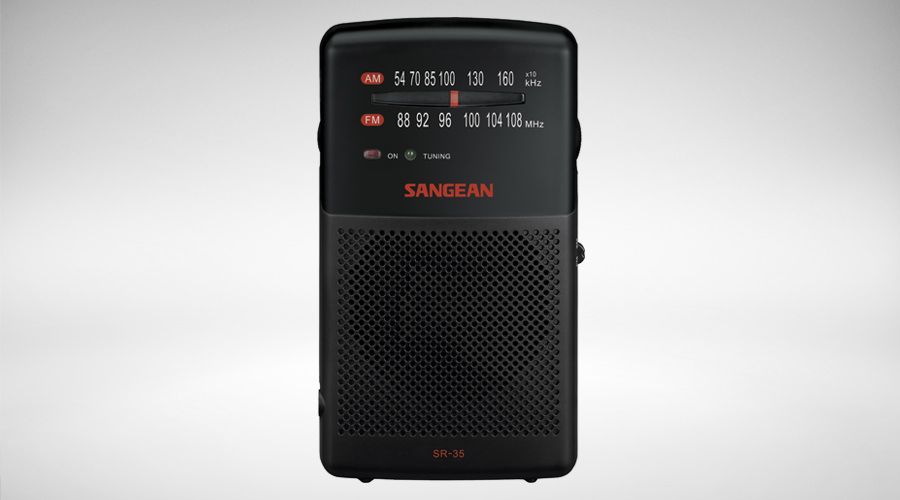 Sangean SR-35 black pocket radio